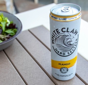 White Claw Mango alcoholic beverage